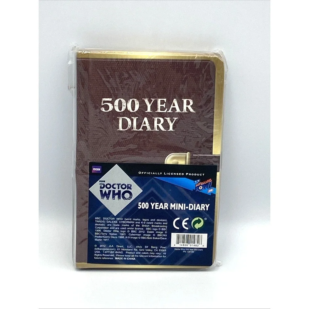 BBC Doctor Who 500 Year‎ Mini-Diary Hard Cover